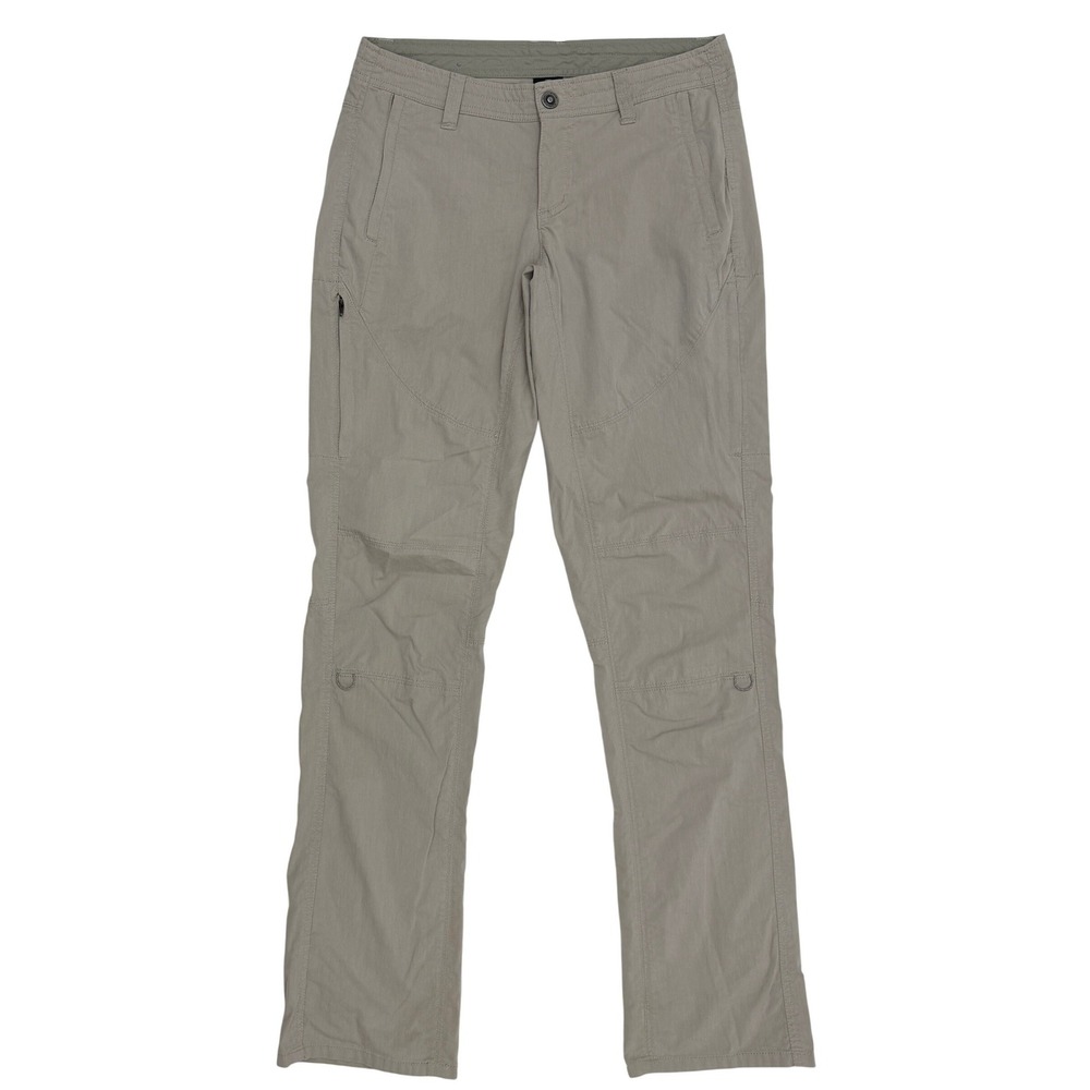 KÜHL Spire Roll-Up Hiking Pants Womens 6 Long Taupe Tan Khaki Outdoor 6 Long